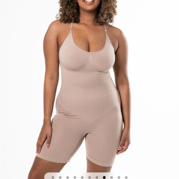 HEYSHAPE SCULPTING SHAPEWARE BODYSUIT SHAPE WARE BEIGE XXXL NEW - Picture 1 of 4